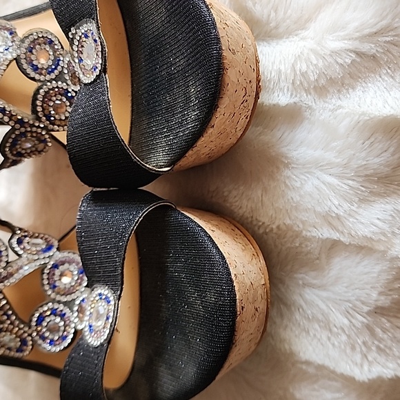 Bling black platforms - Picture 5 of 16